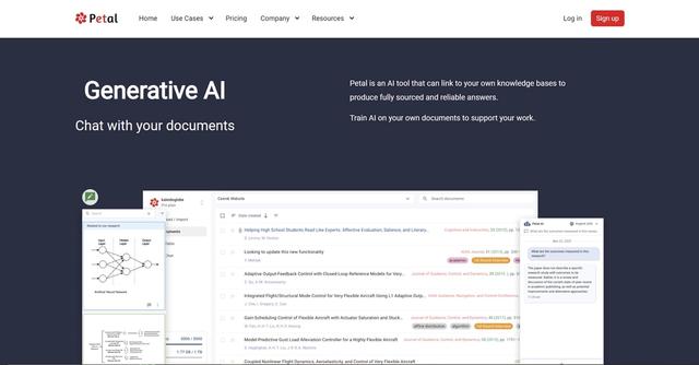 Petal - Cloud-based doc analysis & collab w/ generative tech.