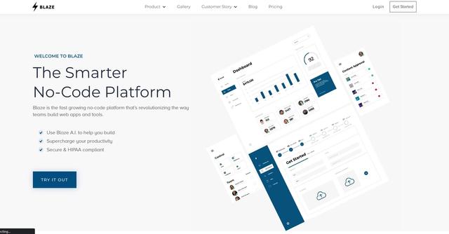 Blaze.tech - Blaze.tech is a powerful no-code platform that enables teams to build custom internal tools, web apps, and automated workflows without writing any code.