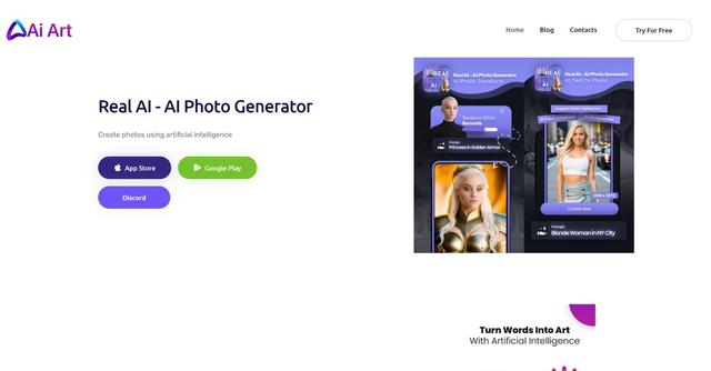 AI Art Limited - AI Art Generator is a powerful app for iOS devices that allows users to create unique and visually striking artworks using AI-generated algorithms.