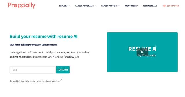 Resume AI - Save hours building your resume