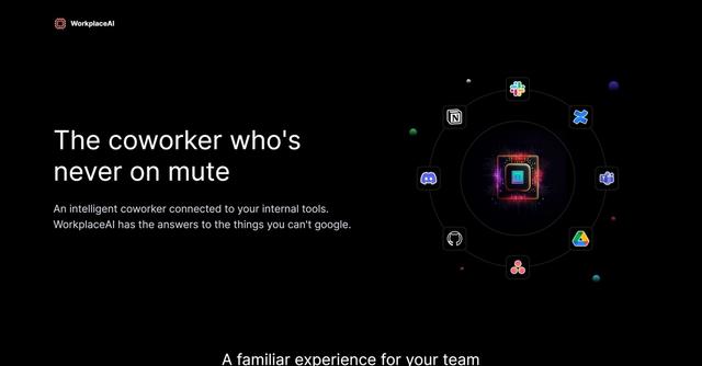 WorkplaceAI - The coworker who's never on mute