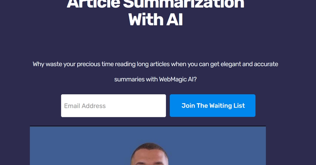 WebMagic AI - WebMagic is an AI Article Summarizer.