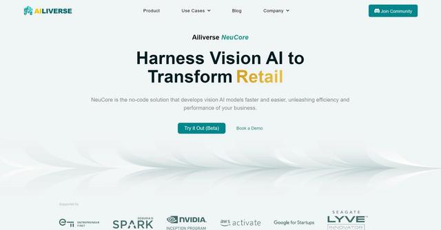 Ailiverse - Ailiverse NeuCore is a no-code AI solution that enables businesses to quickly and efficiently develop custom vision AI models.