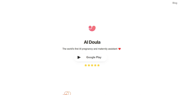 AI Doula - The world's first AI pregnancy and maternity assistant