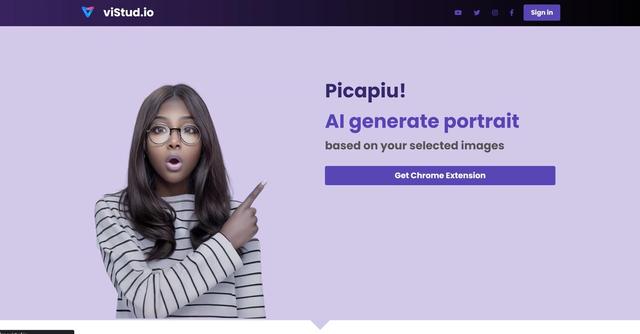 Picapiu - Creates avatars/profiles from user images.