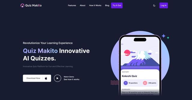 Quiz Makito - Engaged learning by using an innovative quiz platform.