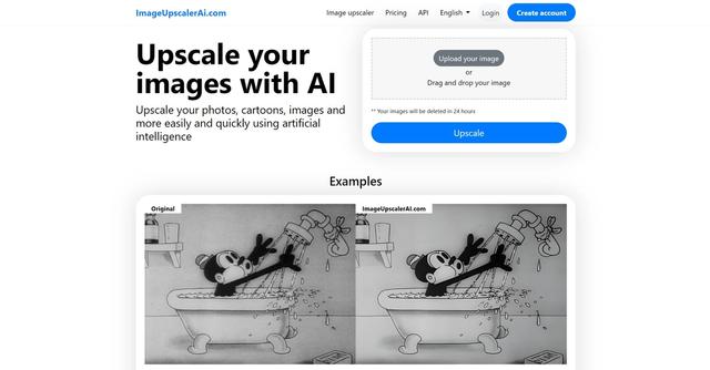 Image Upscaler - Upscale your images with AI