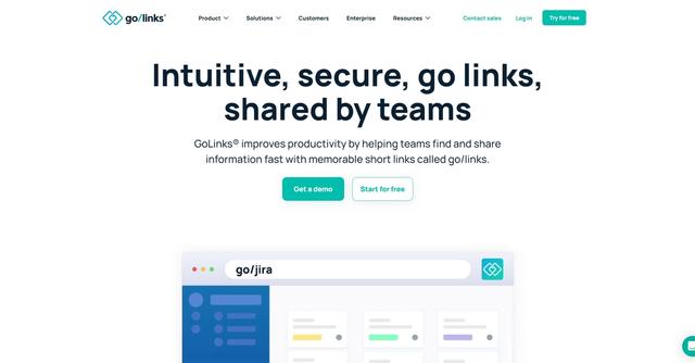 GoLinks - Info sharing platform for teams.