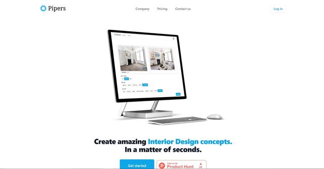 Pipers.ai - PipersAI is an AI-driven interior design app that allows users to effortlessly generate multiple designs for the same room.
