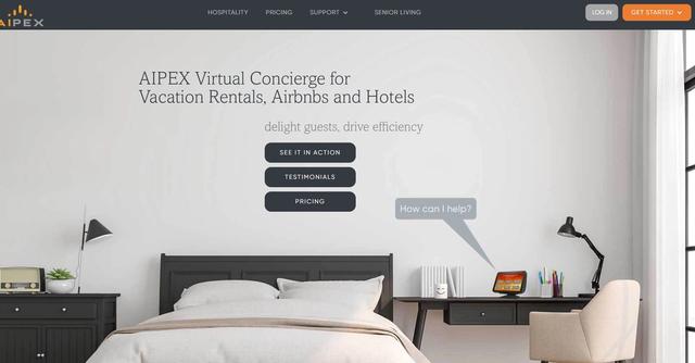 AIPEX Virtual Concierge - A virtual concierge for your hotel or short-term rental