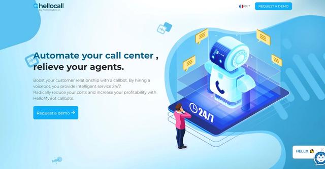 Hellocall - Automate your call center, relieve your agents.