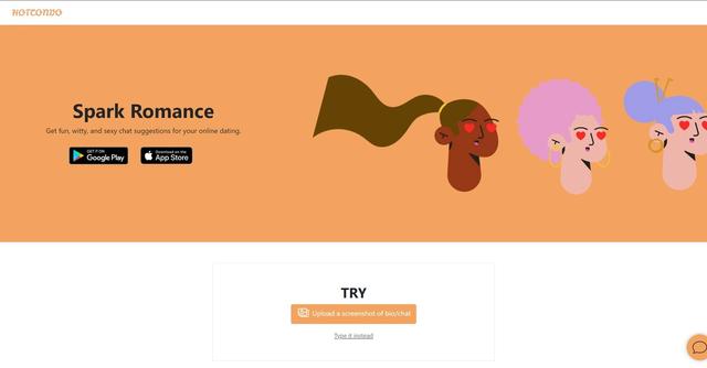 HotConvo - HotConvo is a tool that offers chat and message suggestions for online dating.