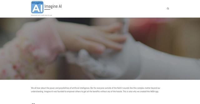IMGN - Users can create personalized artwork and generate business profile photos with ease.