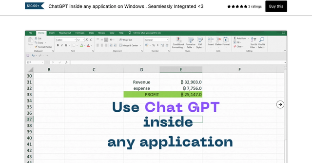 SeamlessGPT - SeamlessGPT seamlessly integrates the power of ChatGPT into any app on your Windows, allowing you to generate text quickly and easily in any context. No need to switch tabs and open OpenAI website every time you want to use ChatGPT.
