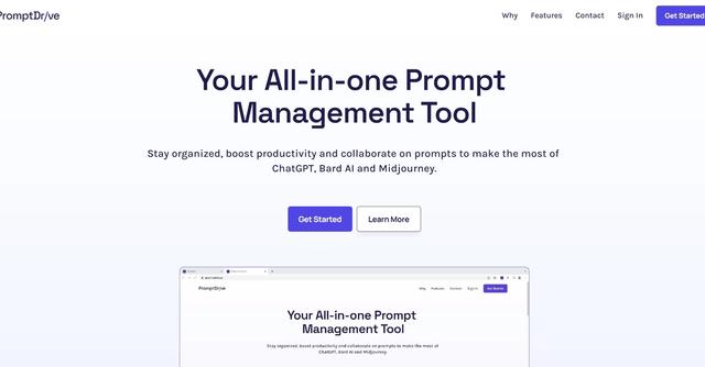 PromptDrive.ai - Your All-in-one Prompt Management Tool