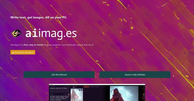 AIimag.es - AIimag.es is a free and user-friendly Windows program that allows users to create unlimited images from text