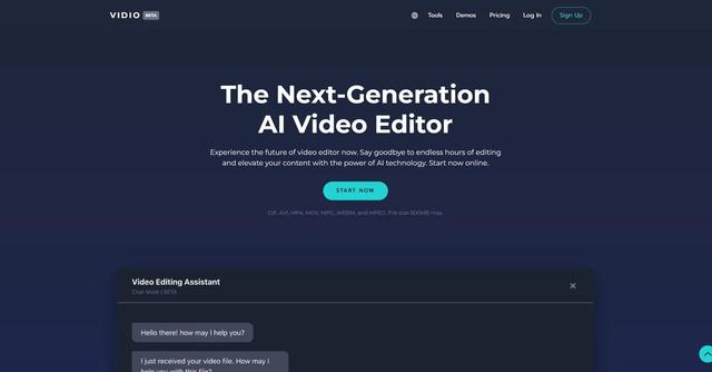 Vidio - Automated guidance for online video editing.