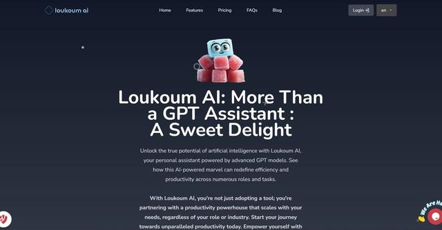 Loukoum AI - Your Sweet AI Assistant Powered by OpenAI's GPT Models