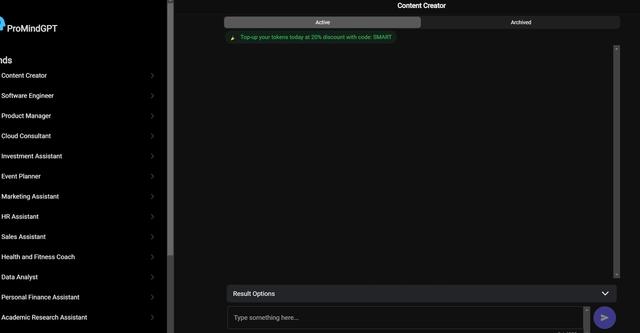 Promind - Comprehensive content generation and code fixing with ProMind.AI