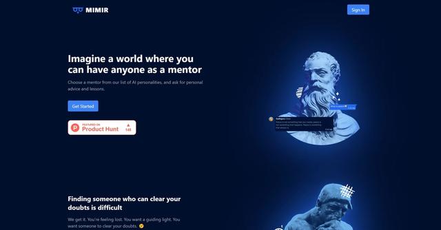 Mimir - Personalized coaching through machine learning chats.
