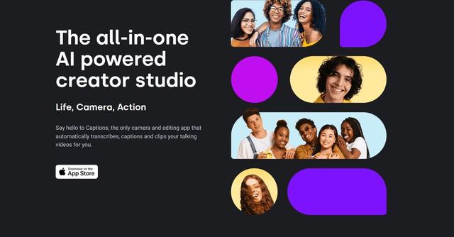 Captions - The all-in-one AI powered creator studio