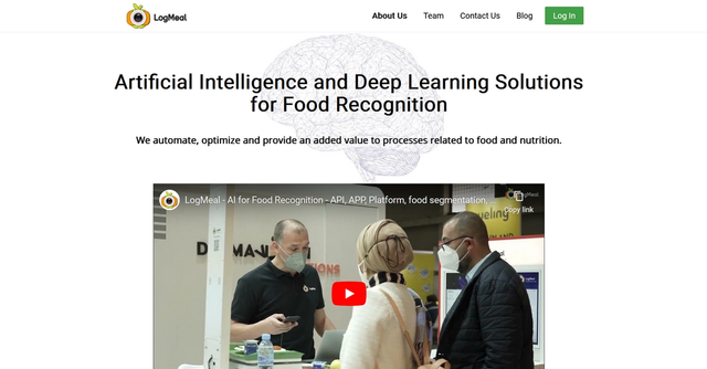 LogMeal - Shazam for food