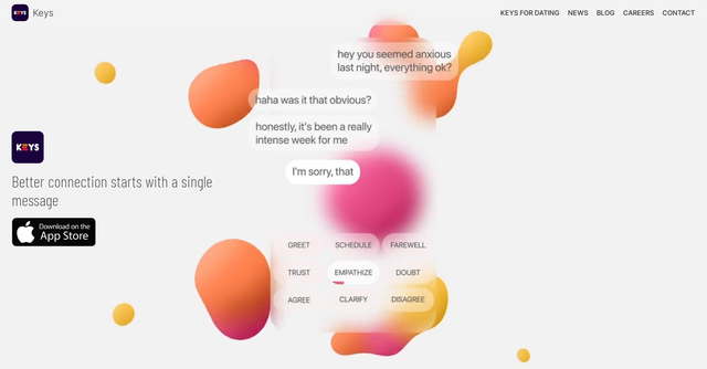 Thekeys - Keys helps you express yourself without changing your intent or sounding robotic.
