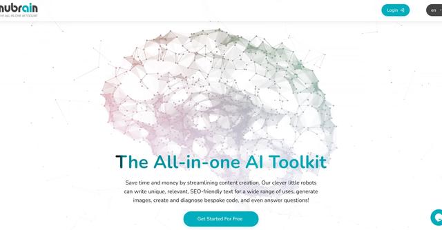 Nubrain.ai - All-in-one AI Toolkit for streamlined content creation and more