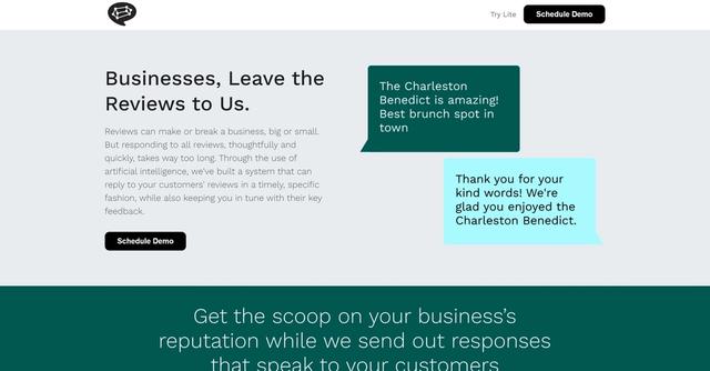 ReviewReply  - ReviewReply is an AI-powered software solution that streamlines the process of responding to customer reviews for businesses of all sizes.