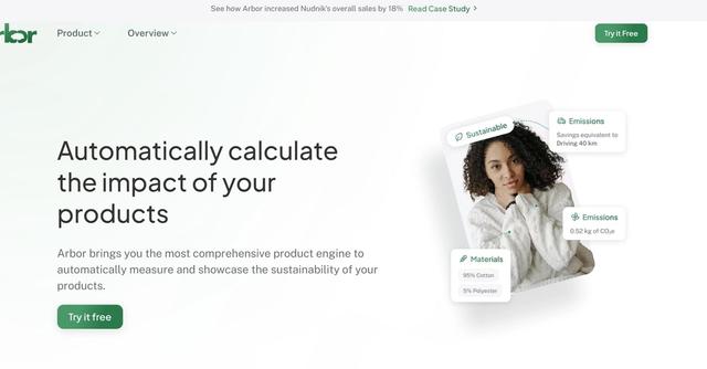 Arbor - Calculate Your Product's Carbon Footprint with Arbor