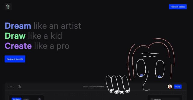 Roughly - User-friendly AI-powered tool for visual expression and creation
