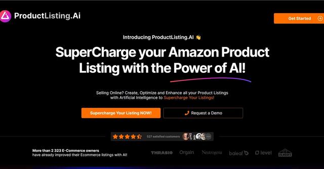 Productlisting - AI software for online sellers to create, optimize, and enhance product listings. It analyzes data, identifies target audiences, and offers quick listing creation.