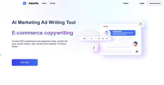 Adwrite - Marketing Ad writer that Generates SEO-Optimized, Plagiarism-free Content