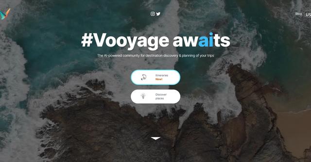 Vooyai - AI-driven travel community: itineraries and new destinations