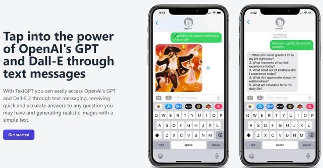 TextGPT - Text questions/prompts to get quick, accurate answers.