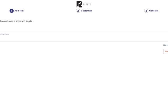 RIFFIT Reader - RIFFIT Reader is a generative AI powered app for converting any reading material (text) into a song of your choice.