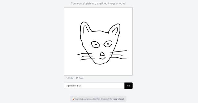 Scribble Diffusion - Turn your sketch into a refined image using AI