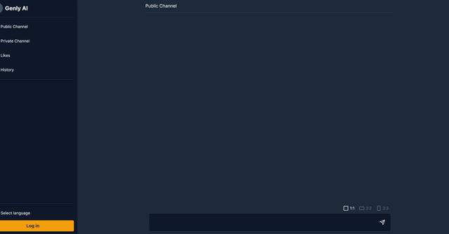 Genly AI - Image creation from descriptive input.