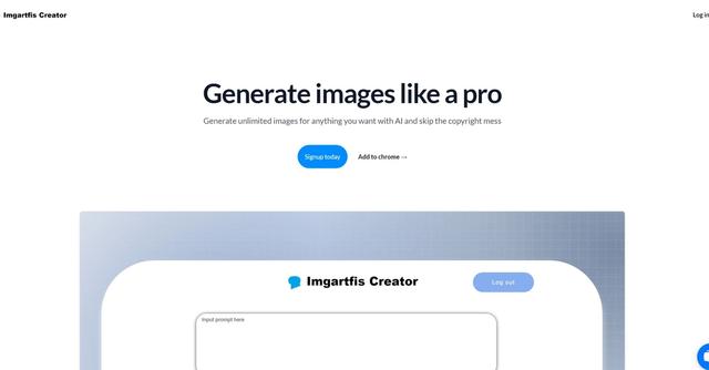Imgartfis - Low-budget copyright-free image generation.