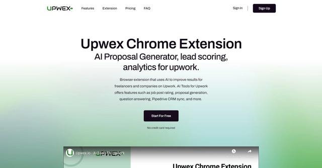 Upwex - Boost your Upwork success with Upwex’s AI-powered tools.