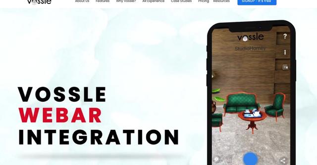 Vossle AR - Vossle: Instant Web-based Augmented Reality for Your Business