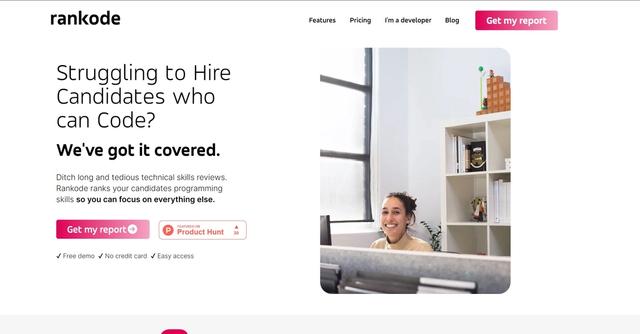 Rankode.ai - Rankode is an AI-powered tool that enables recruiters to evaluate programming skills quickly and accurately.