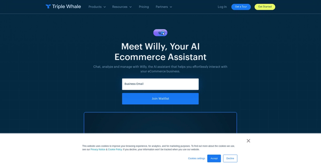 Willy - Chat, analyze and manage with Willy, the AI assistant that helps you effortlessly interact with your eCommerce business.