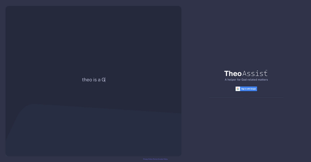TheoAssist - Bible Companion