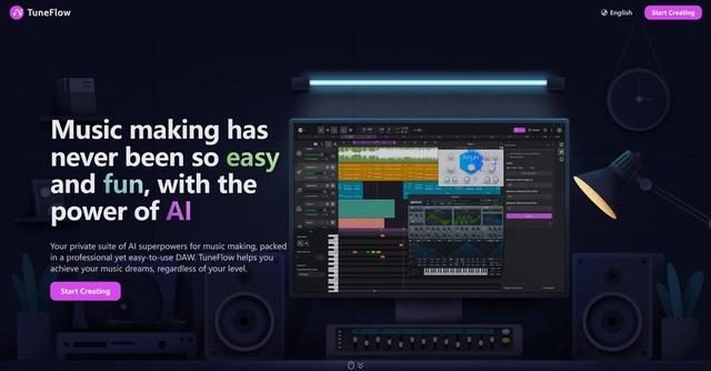 TuneFlow - Music making has never been so easy and fun, with the power of AI
