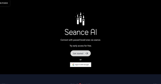 Seance AI - Connect with passed loved ones via seance.