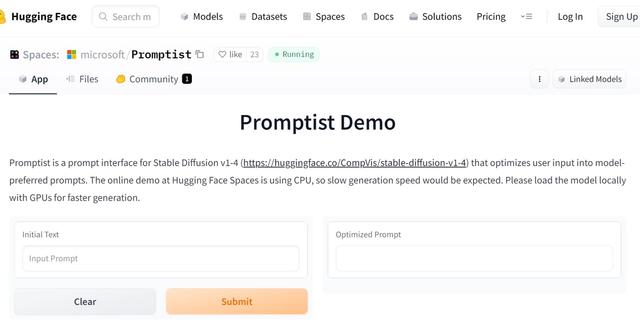 Promptist - Optimizes user input for Stable Diffusion v1-4