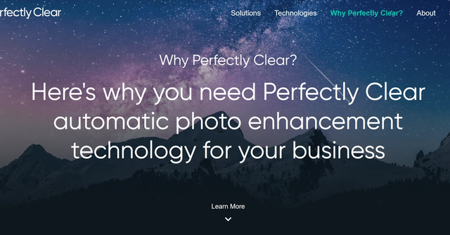 Perfectly Clear Video - Instant, automatic photo & video corrections & AI video enhancement.