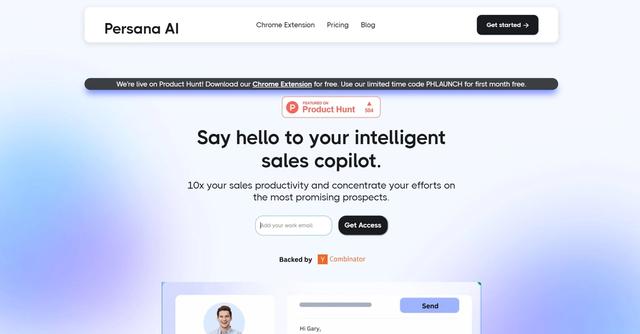 Persana AI - Boost sales with insights, leads and outreach.