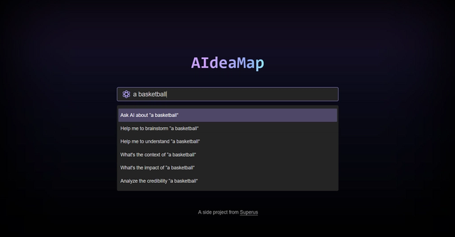 AIdeaMap - AIdeaMap: Your AI Copilot for Interactive Idea Mapping